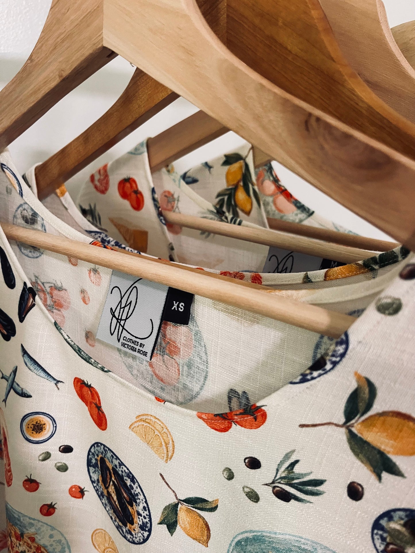 Food Icon Cropped Shirt