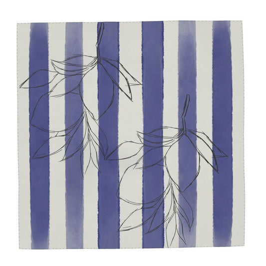 Large Stripes Lemon Sketch