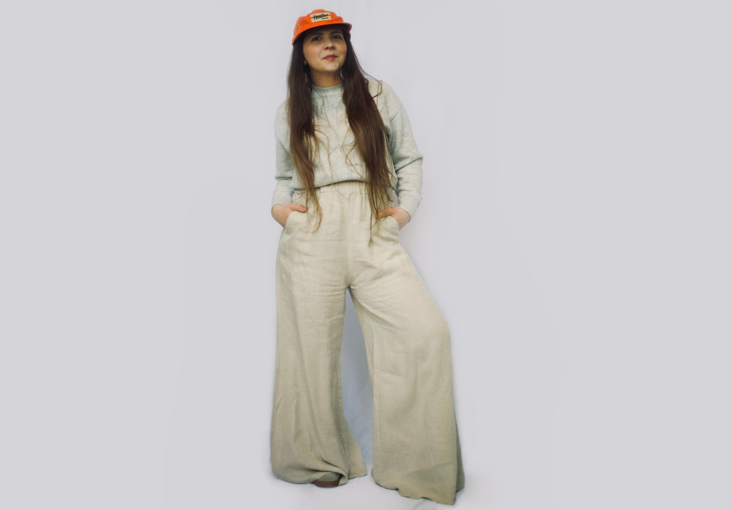 Natural Linen Everyday Pant